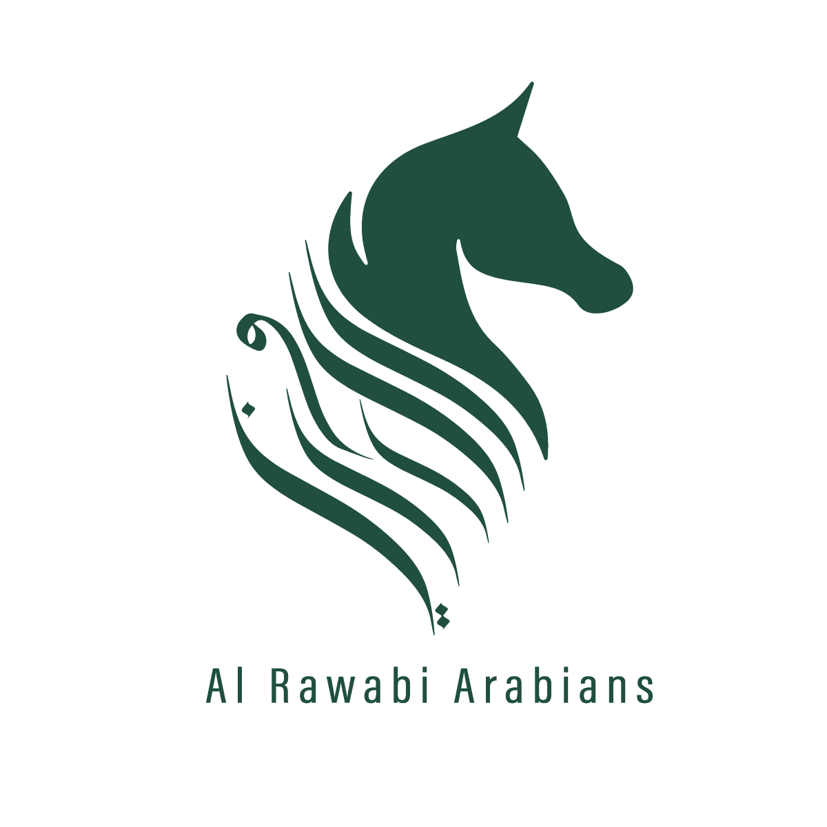 Al Rawabi Arabians logo